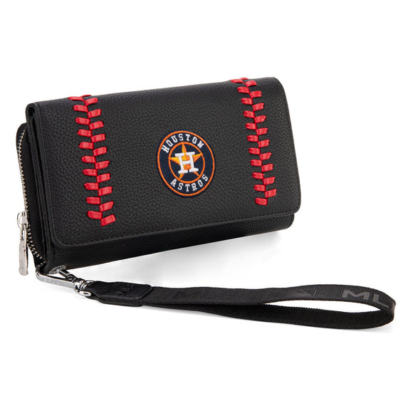 MLB Houston Astros Team Wallet/Wristlet - Black