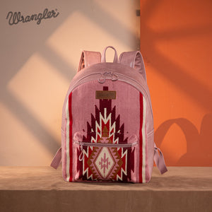 Wrangler Southwestern Knitted Backpack - Hot Pink