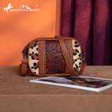 Montana West Tooled Collection Crossbody - Leopard