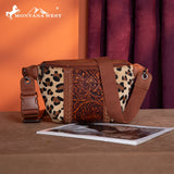 Montana West Tooled Collection Fanny Pack - Leopard