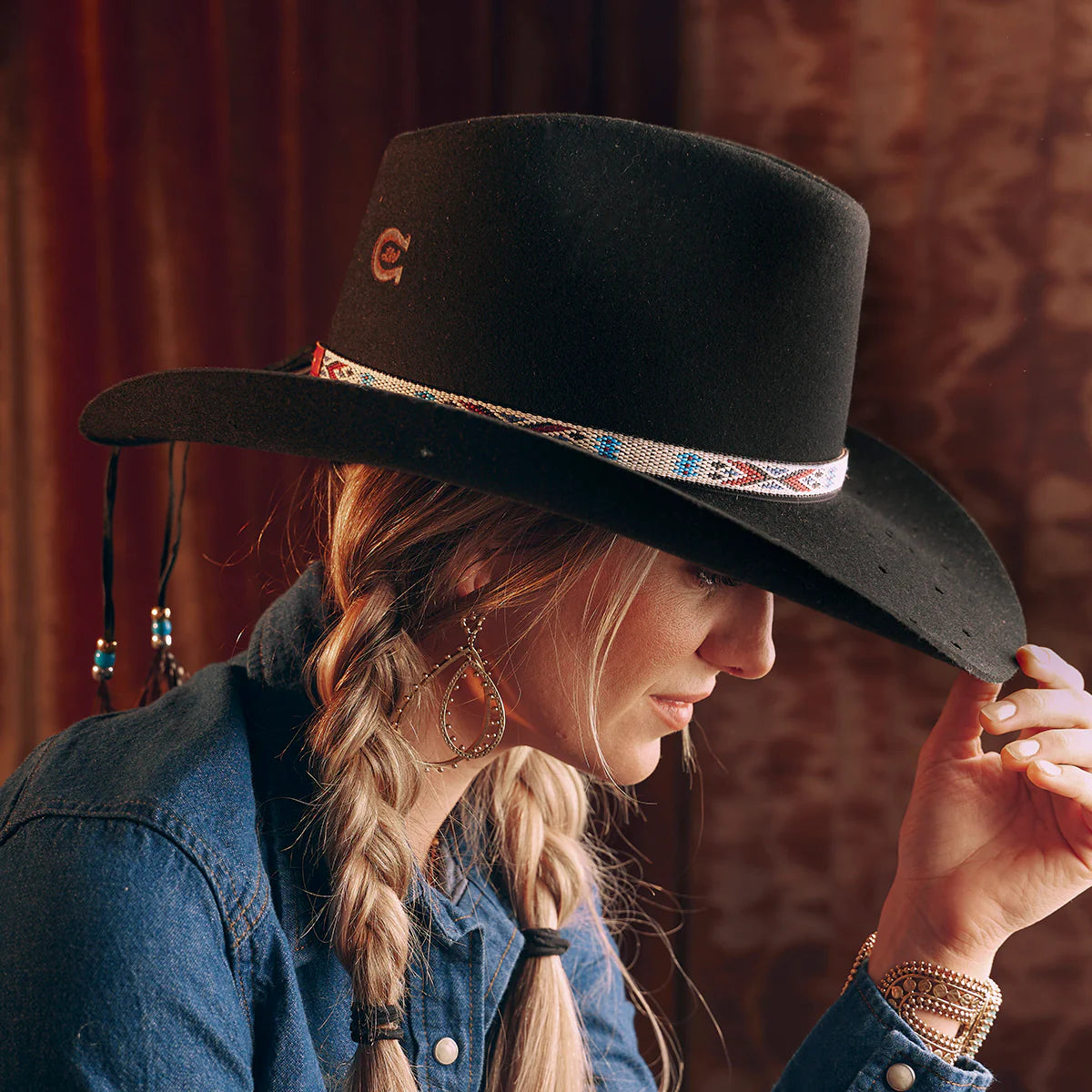 LAINEY WILSON X CHARLIE 1 HORSE WILD HORSES BLACK