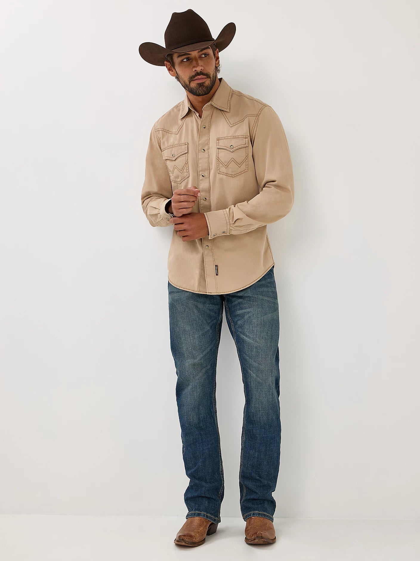 MEN'S WRANGLER RETRO® SLIM FIT BOOTCUT JEAN - LAYTON