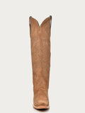 CORRAL WOMEN'S SAND SUEDE EMBROIDERY TALL WESTERN BOOT - A4438