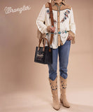 Vintage Wrangler Canvas Tote//Crossbody - Navy