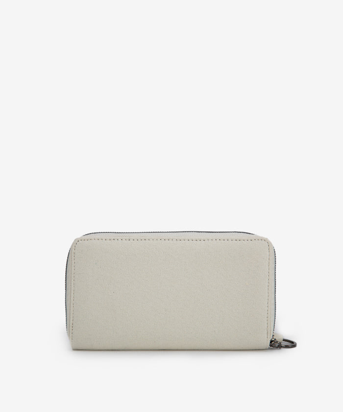 Vintage Wrangler Canvas Zip Wristlet - Green