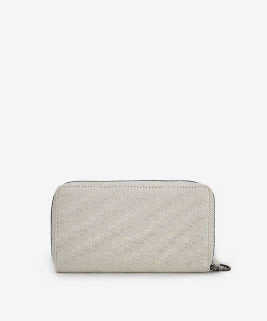 Vintage Wrangler Canvas Zip Wristlet - Green