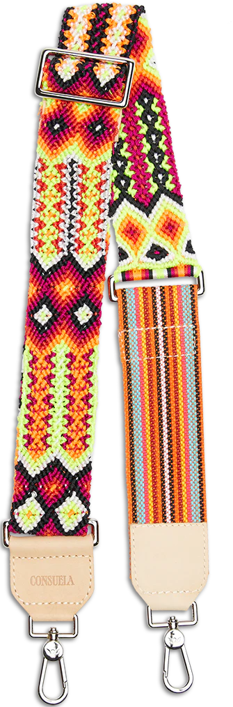 CONSUELA SUNRISE WOVEN CROSSBODY STRAP