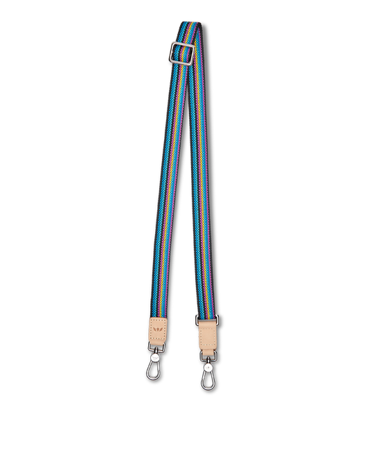 CONSUELA BLUEBERRY 25MM CROSSBODY WEBBING STRAP