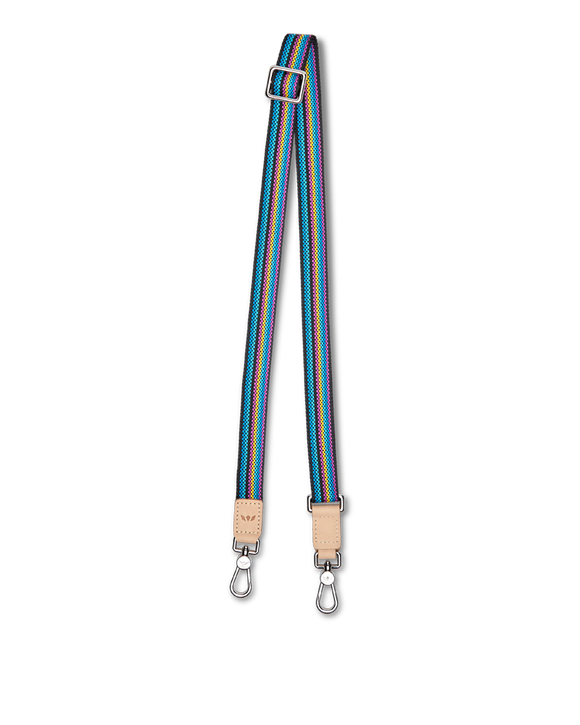 CONSUELA BLUEBERRY 25MM CROSSBODY WEBBING STRAP