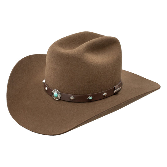 STETSON PAYTON WOOL FELT WESTERN COWBOY HAT - MINK