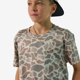 Burlebo Youth Go To Tee - Classic Deer Camo