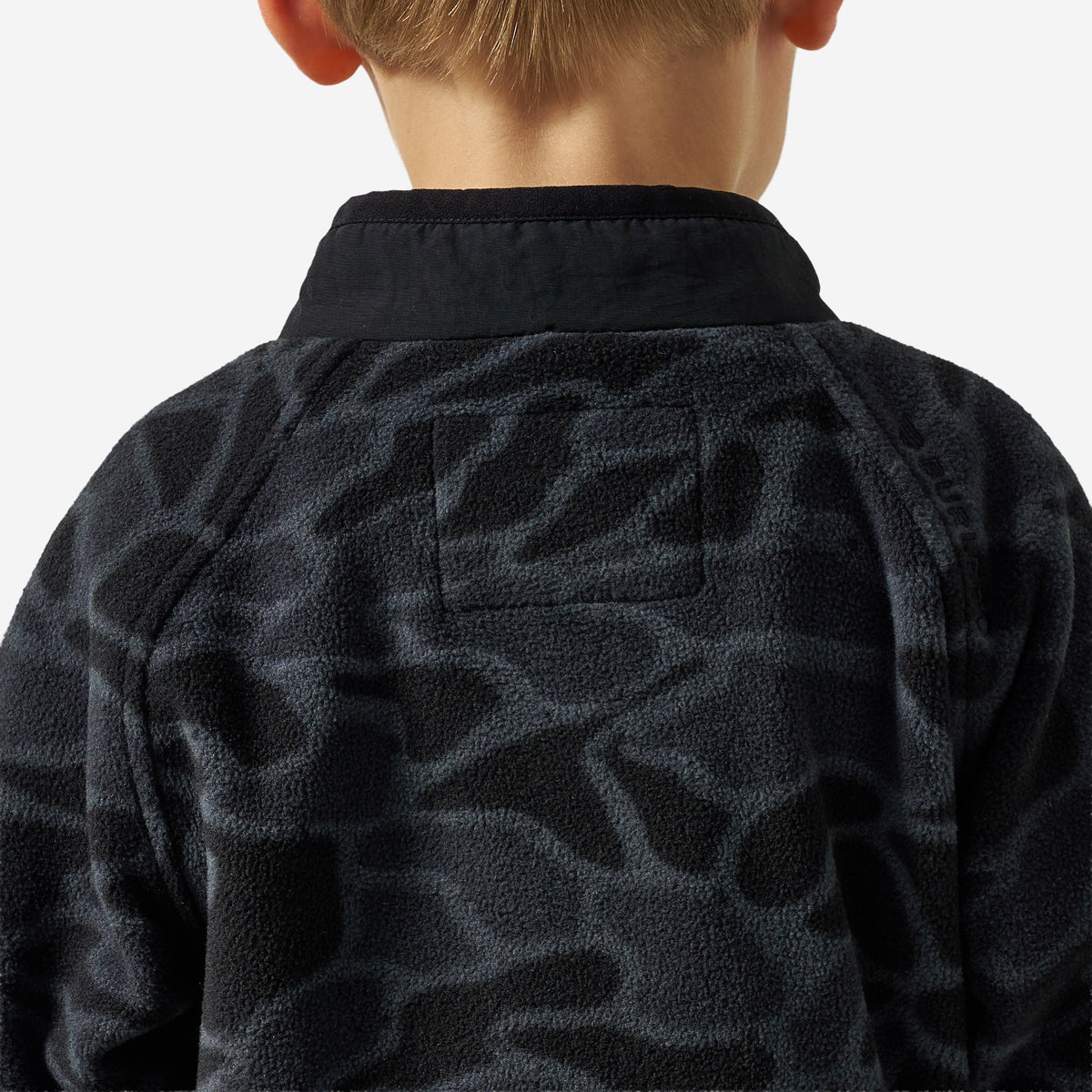 BURLEBO YOUTH MICRO FLEECE - BLACK CAMO