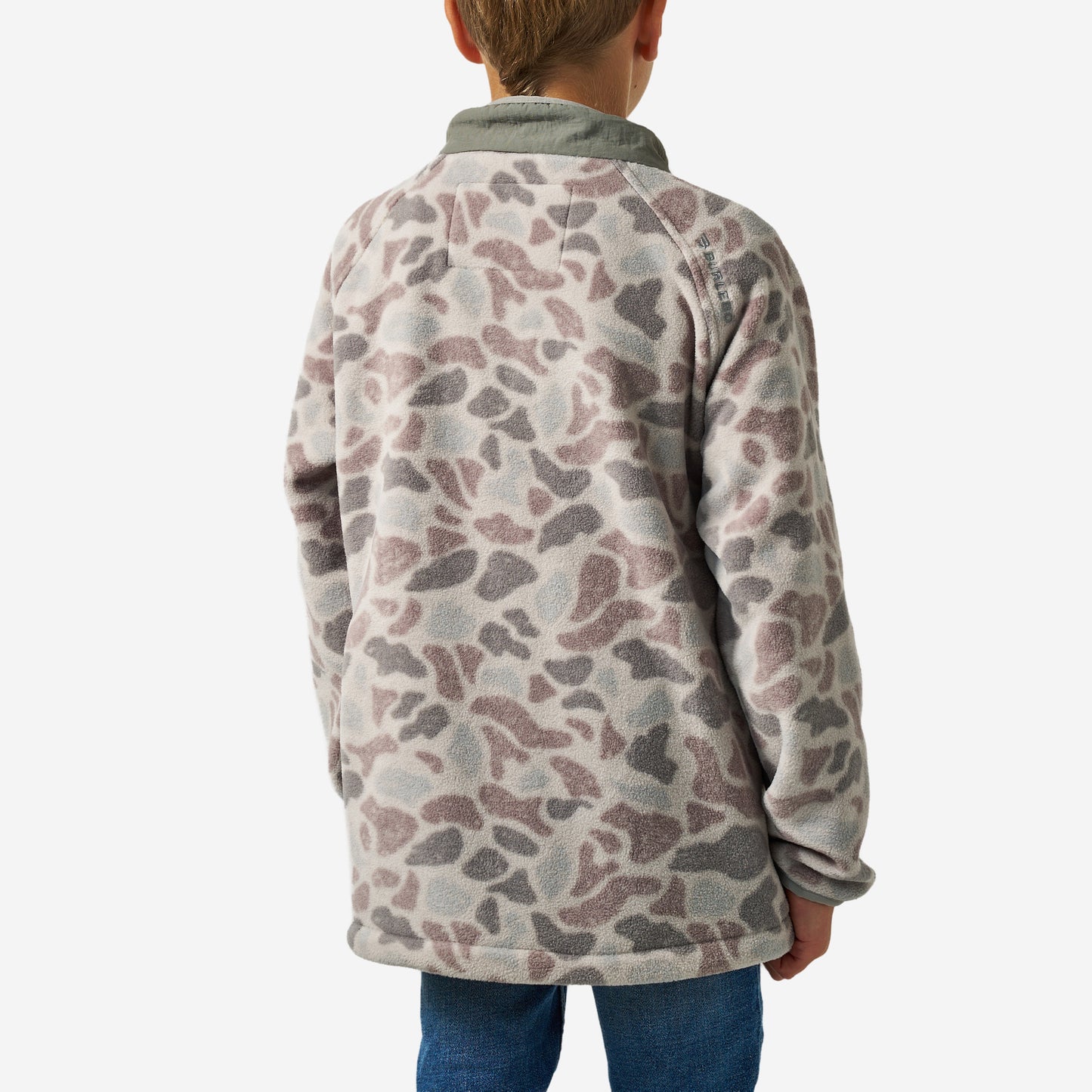 BURLEBO YOUTH MICRO FLEECE - CLASSIC DEER CAMO
