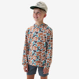 Burlebo Youth Performance Hoodie - Bayside Camo