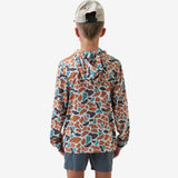 Burlebo Youth Performance Hoodie - Bayside Camo