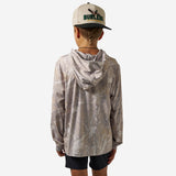 BURLEBO YOUTH PERFORMANCE HOODIE - DRIFTER CAMO