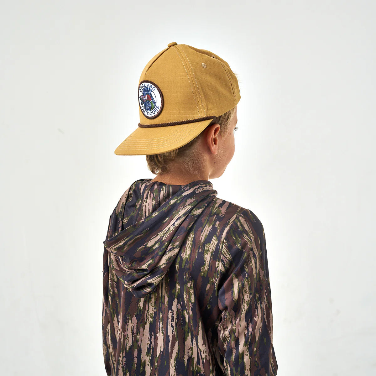 Burlebo Youth - Performance Hoodie - Midland Camo