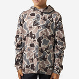 BURLEBO YOUTH PERFORMANCE HOODIE - MALLARD MAYHEM CAMO
