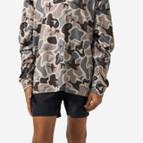 BURLEBO YOUTH PERFORMANCE HOODIE - MALLARD MAYHEM CAMO