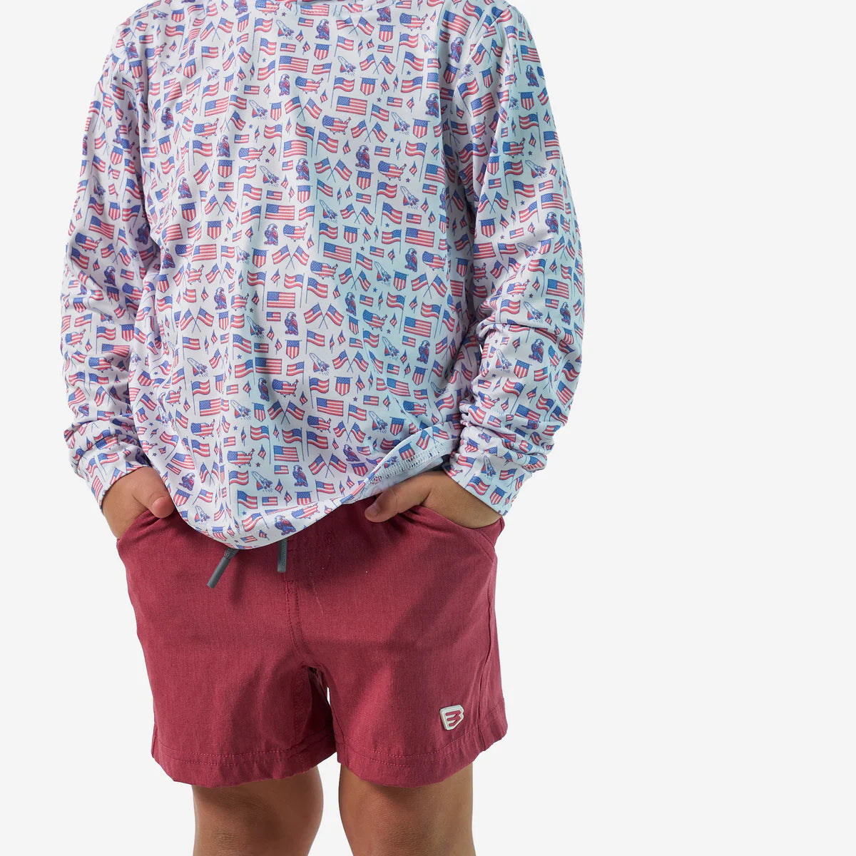 Burlebo Youth Performance Hoodie - Old Glory