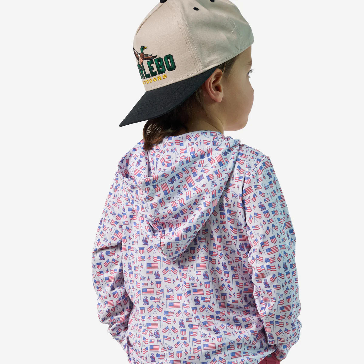 Burlebo Youth Performance Hoodie - Old Glory