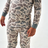 Burlebo Youth - Pajama Set - Classic Deer Camo