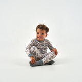Burlebo Youth - Pajama Set - Classic Deer Camo