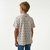 BURLEBO YOUTH PERFORMANCE POLO - MALLARD FLYING IN