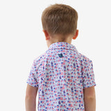 Burlebo Youth Performance Polo - Old Glory