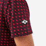 Burlebo Youth PERFORMANCE POLO TEXAS BLACK & RED