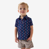 Burlebo Youth Performance Polo -USA Eagle