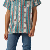 BURLEBO YOUTH PERFORMANCE WESTERN SHIRT - THE ABBOTT