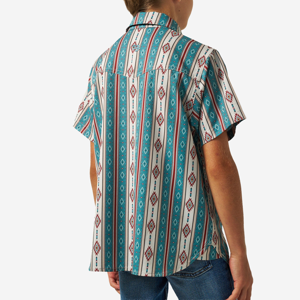 BURLEBO YOUTH PERFORMANCE WESTERN SHIRT - THE ABBOTT