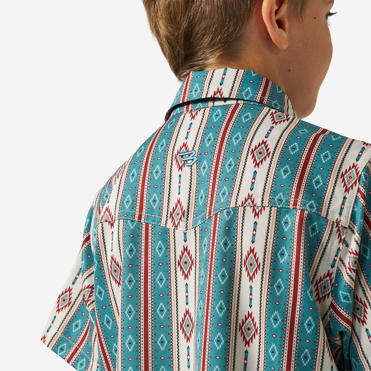 BURLEBO YOUTH PERFORMANCE WESTERN SHIRT - THE ABBOTT