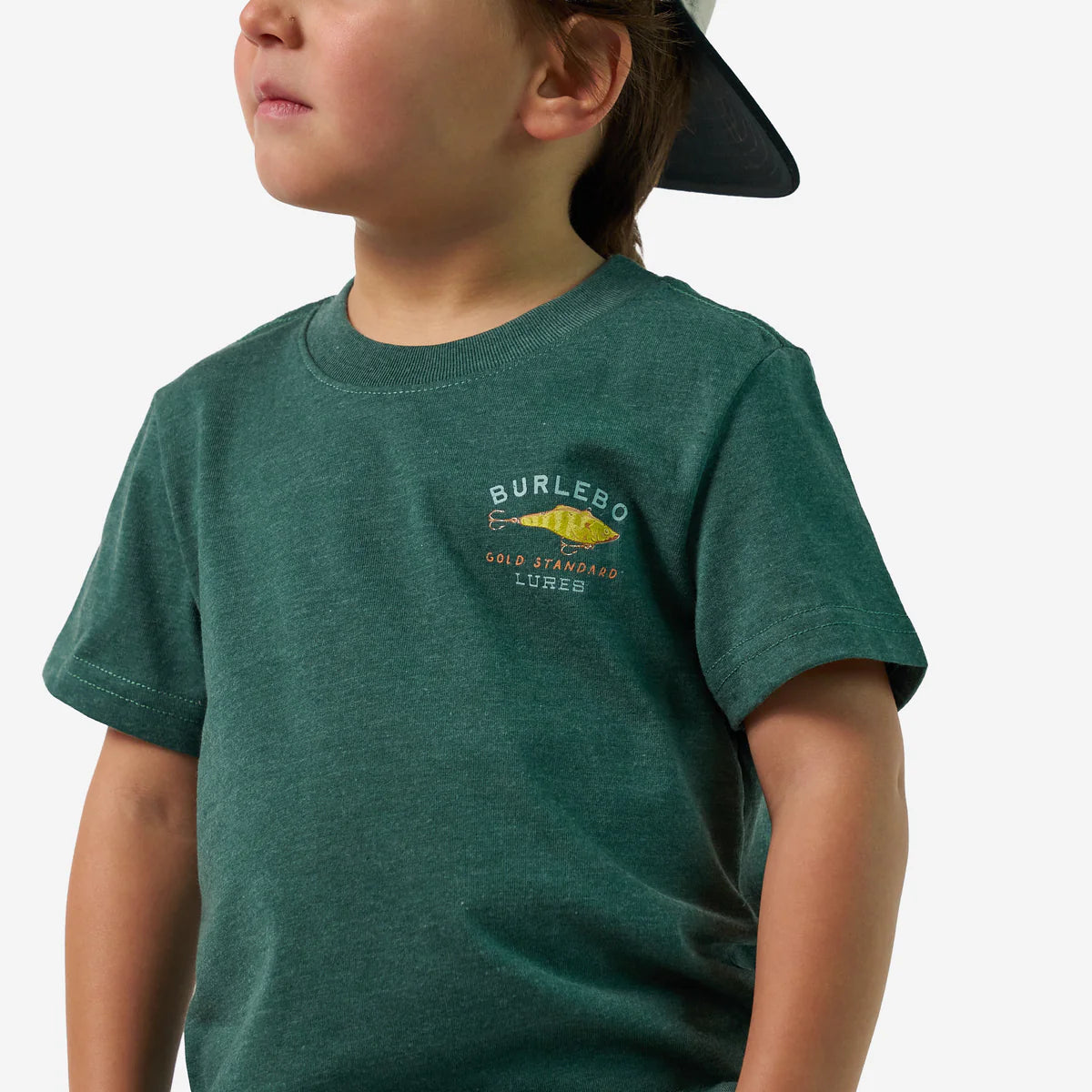Burlebo Youth Short Sleeve Tee - BURLEBO Lures - Forest Green