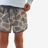 Burlebo Youth Swim Trunk - Jumbo Deer Camo