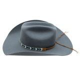STETSON GOLD CREEK DENIM WOOL FELT WESTERN COWBOY HAT