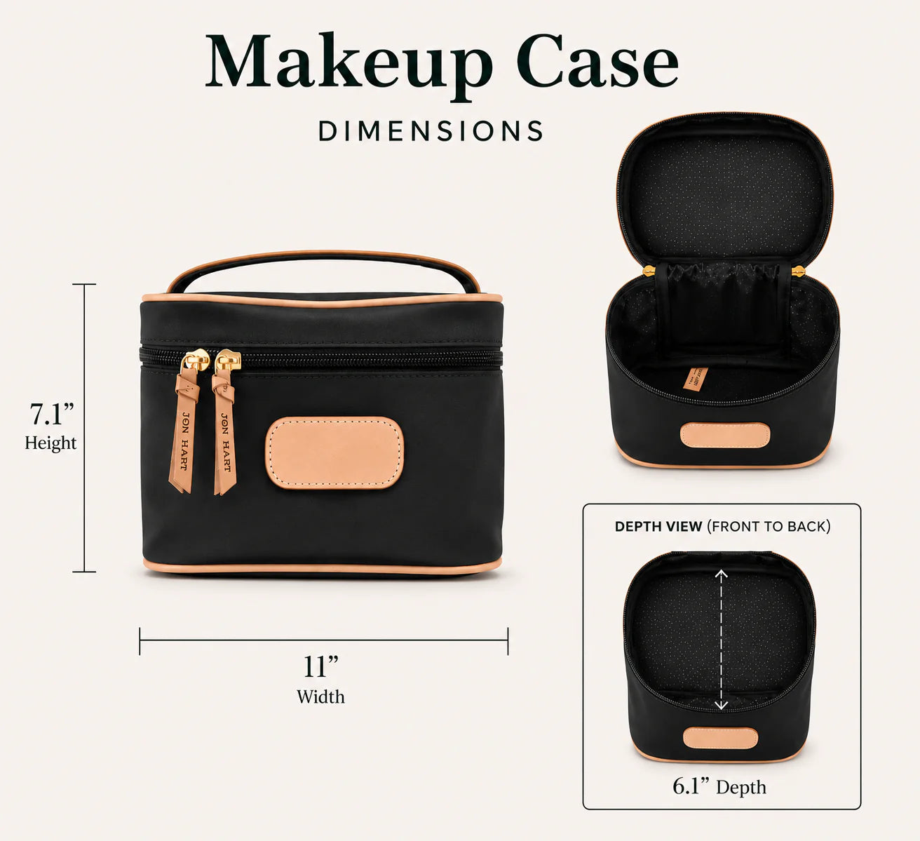 JON HART MAKEUP CASE