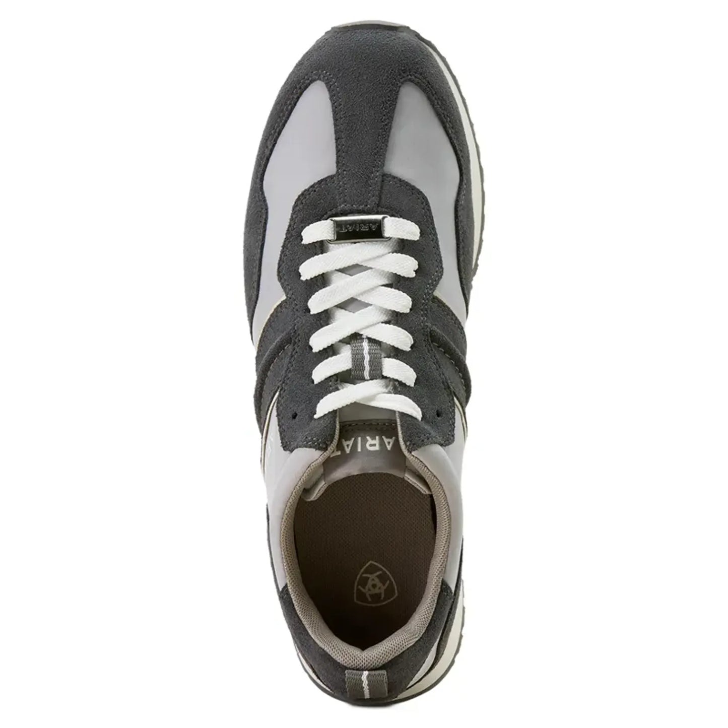 ARIAT MENS RANCH RUNNER SHOES - LIGHT GREY