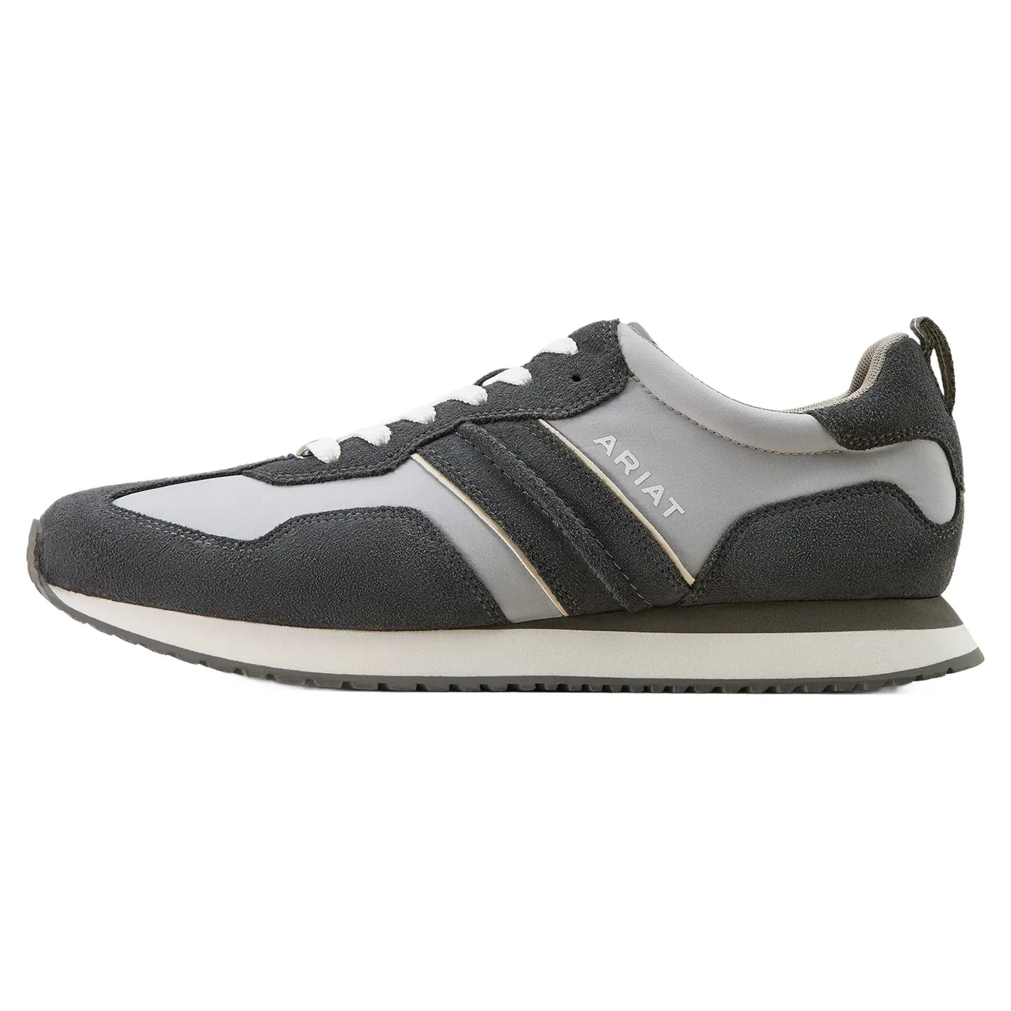 ARIAT MENS RANCH RUNNER SHOES - LIGHT GREY