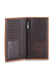 ARIAT RODEO FLAG WALLET - BROWN