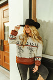 ROOTIN' TOOTIN' COWBOY OVERSIZED SWEATER