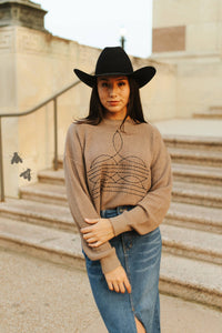 THE YUMA STITCH LONG SLEEVE TOP