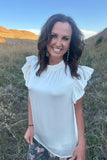 BABYDOLL TOP CREAM