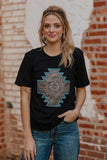 BRONZED BLOOM TEE