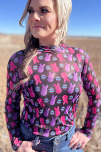 PARTY IN THE HUTCH MESH TOP