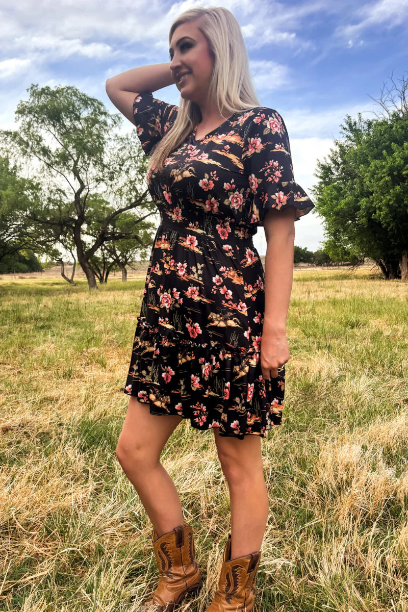 CACTUS GARDEN DRESS