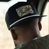 Burlebo Cap - Camo Patch - Black