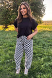 STERLING STAPLE TOP - BLACK
