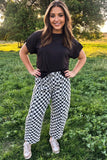 STERLING STAPLE TOP - BLACK